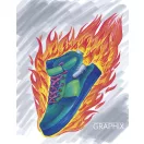 Marabu Sketch Marker Graphix vázlatfilc szett - "HEAT", 6 db