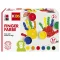 Marabu KiDS ujjfesték szett - 6 x 35 ml