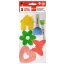 Marabu KiDS szivacs szett - 4 forma + 2 ecset