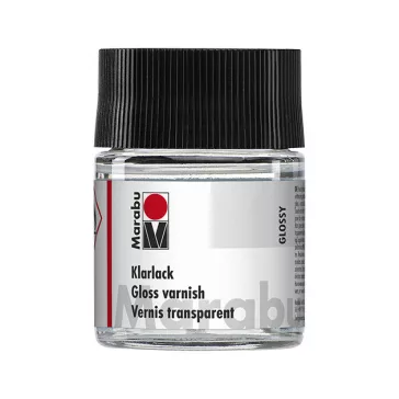 Marabu oldószeres magasfényű lakk - 50 ml