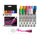 Marabu YONO Marker akrilfilc szett - 12 x 1,5-3 mm