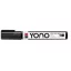 Marabu YONO Marker akrilfilc - fekete 073, 0,5-5 mm