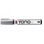 Marabu YONO Marker akrilfilc - ezüst 082, 1,5-3 mm