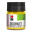 Marabu Decormatt akrilfesték - sárga 019, 50 ml