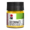 Marabu Decormatt akrilfesték - középsárga 021, 50 ml