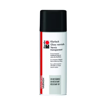Marabu színtelen lakk spray - fényes, 400 ml