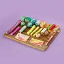 CERNIT N°1 argilă polimerică, 56 g - fucsia
