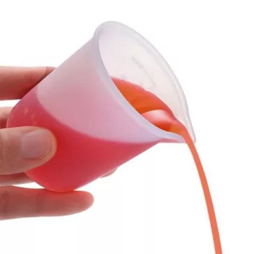 Pahar silicon pentru amestecat rășină 100 ml