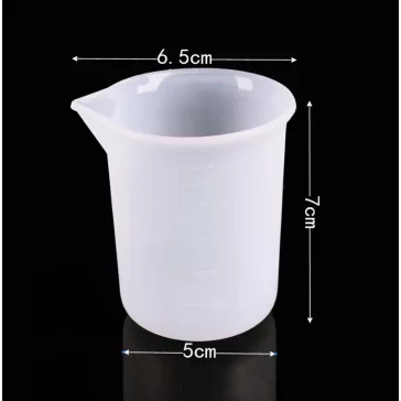 Pahar silicon pentru amestecat rășină 100 ml