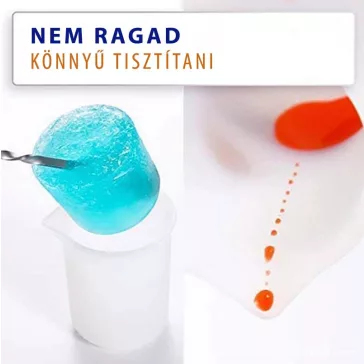 Pahar silicon pentru amestecat rășină 100 ml