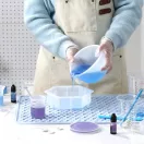 Pahar silicon pentru amestecat rășină 600 ml