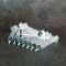 Seringă plastic cu piston cauciuc 10 ml set 10 buc.