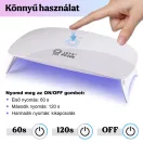 Lampă UV cu conector USB 18 LED 18W