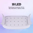 Lampă UV cu conector USB 18 LED 18W