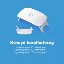 Lampă UV cu conector USB 8 LED 12W