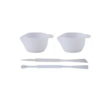 set 4 instrumente mini silicon pentru rășină UV