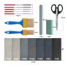 Let's Resin set șlefuire și lustruire rășină