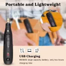 Burghiu electric cu dezbavurare manuală și accesorii