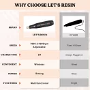 Burghiu electric cu dezbavurare manuală și accesorii