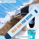 Let's Resin - Set pistol cu aer cald, 350W