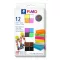 FIMO Effect set de argilă polimerică care se coace - 12 x 25 g, Culori Neon