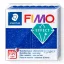 FIMO Effect argilă polimerică care se coace - albastru sclipitor, 57 g