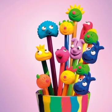   FIMO Soft set de argilă polimerică – 9 x 25 g, culori asortate + accesorii