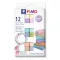 FIMO Soft set de argilă polimerică – 12 x 25 g, culori pastelate
