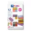 FIMO Soft set de argilă polimerică – 12 x 25 g, culori la modă
