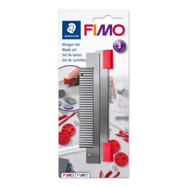 FIMO cuțite pentru argilă - metal, 3 buc.