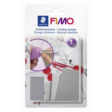 FIMO set plăcuțe de șlefuit - 3 buc.