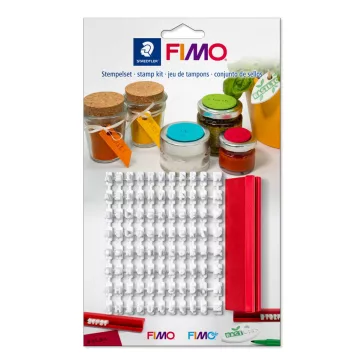 FIMO ștampilă pentru argilă - litere și cifre