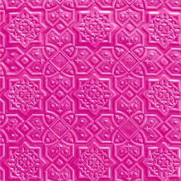   FIMO placă pentru texturare argilă - 15,5 cm x 16,5 cm, orientală