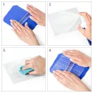 FIMO placă pentru texturare argilă - 15,5 cm x 16,5 cm, orientală