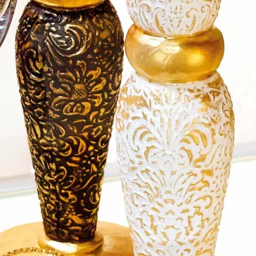   FIMO placă pentru texturare argilă - 15,5 cm x 16,5 cm, baroc