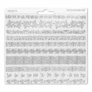 FIMO placă pentru texturare argilă - 15,5 cm x 16,5 cm, bordură