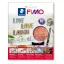 FIMO folie decorativă metalizată - 14x14 cm, 10 buc./pachet, cupru