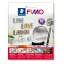 FIMO folie decorativă metalizată - 14x14 cm, 10 buc./pachet, argintiu