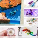Let's Resin set rășină epoxidică de turnare - 1 litru