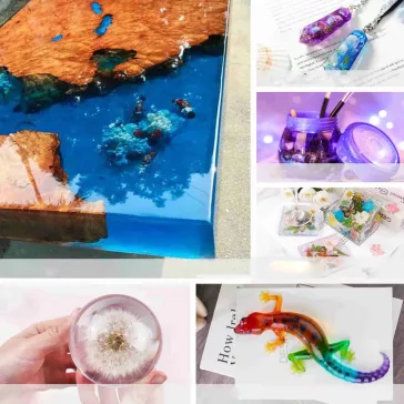   Let's Resin set rășină epoxidică de turnare - 1 litru