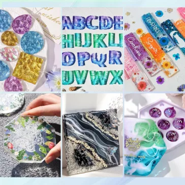   Let's Resin set rășină epoxidică de turnare - 2,4 l, cu unelte și pigmenți