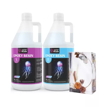 Let's Resin rășină epoxidică de turnare - 2,4 litri
