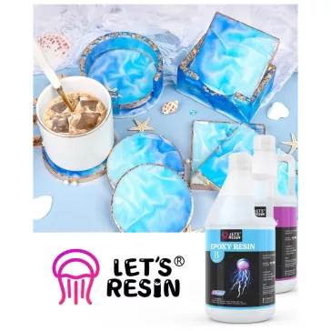 Let's Resin rășină epoxidică de turnare - 2,4 litri
