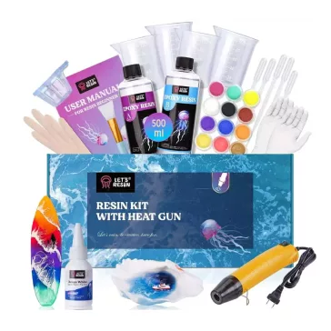   Let's Resin set rășină epoxidică pentru efect de plajă – 500 ml