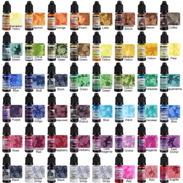 Let's Resin Alcohol Ink set – 48 x 10 ml