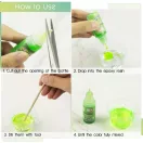 Let's Resin folyékony pigment - fluo zöld, 10 ml
