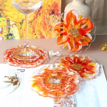 Let's Resin alcohol ink – alb scufundător, 100 ml