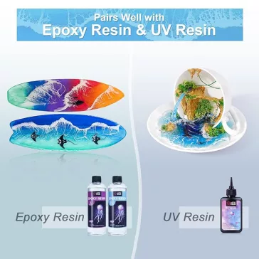 Let's Resin pastă pigment lichid alb – 167 g