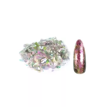   Let's Resin – Fulgi camaleon Pink-Oliva, Luxury Edition