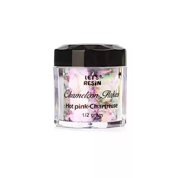   Let's Resin – Fulgi camaleon Pink-Galben, Luxury Edition